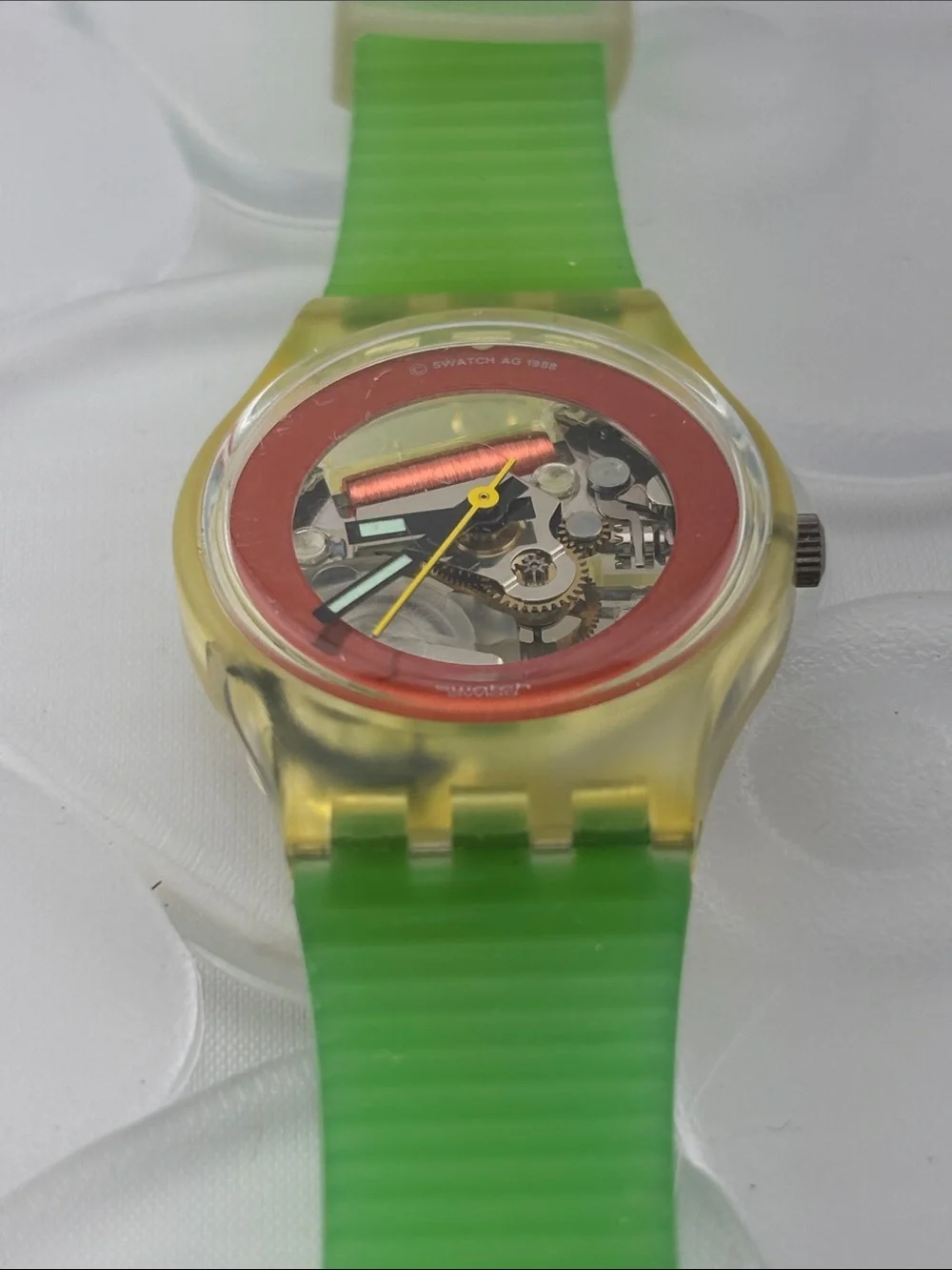 Swatch Watch - LK114 - DISQUE ROUGE